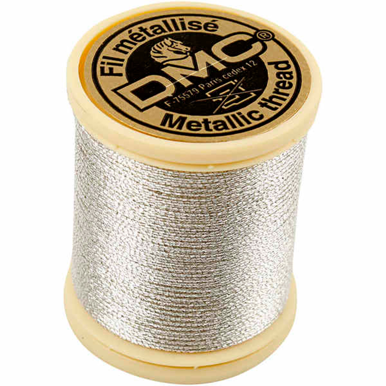 DMC Metallic Embroidery Thread - Light Silver